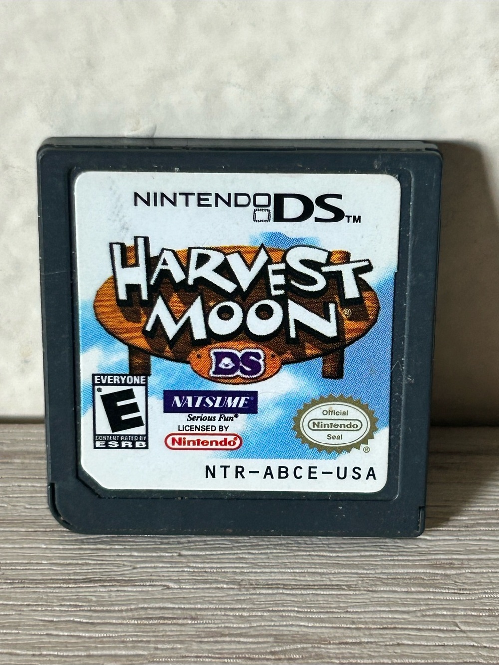 Harvest Moon DS Cartridge - Blue/White Label
